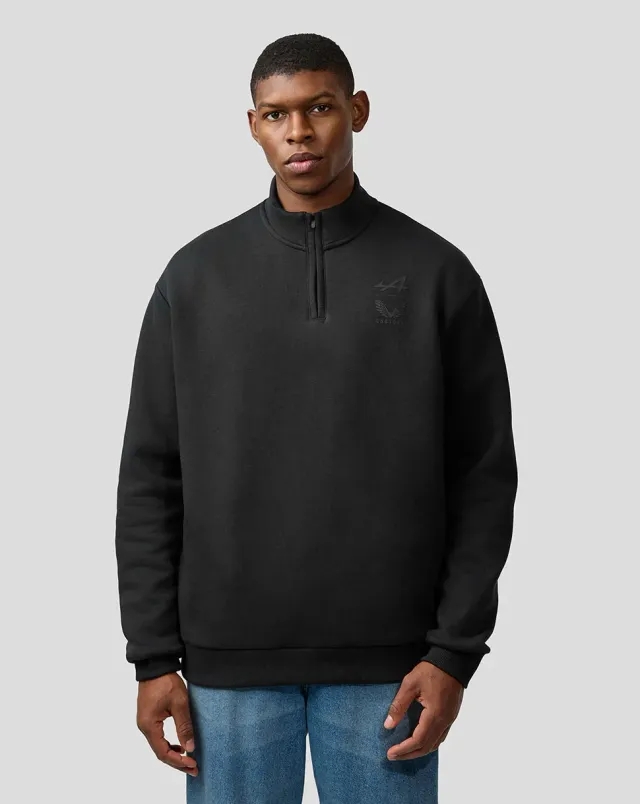 Castore Bwt Alpine Formula One Team’s Unisex Dual Brand Quarter Zip Long-sleeved Top