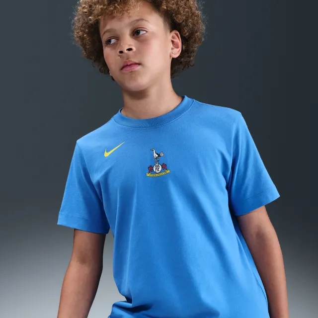 Tottenham Hotspur Older Kids' Nike Total 90 Football T-Shirt - Blue