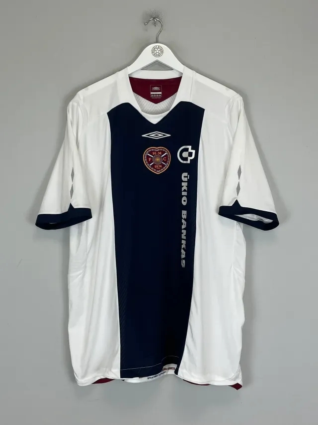 2008/09 HEARTS AWAY SHIRT (XXL) UMBRO | CULT KITS