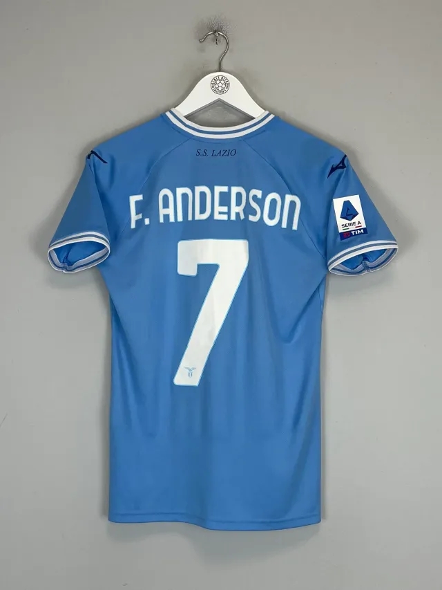 2022/23 LAZIO F.ANDERSON #7 *MATCH ISSUE* HOME SHIRT (S) MIZUNO | CULT KITS