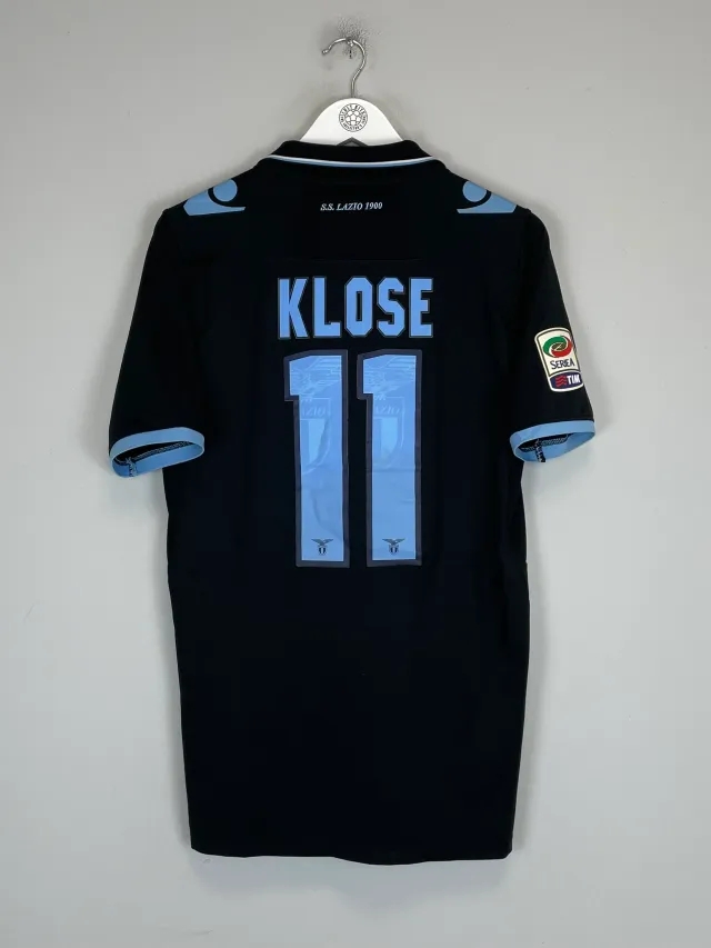 2012/13 LAZIO KLOSE #11 *MATCH ISSUE* AWAY SHIRT (L) MACRON | CULT KITS