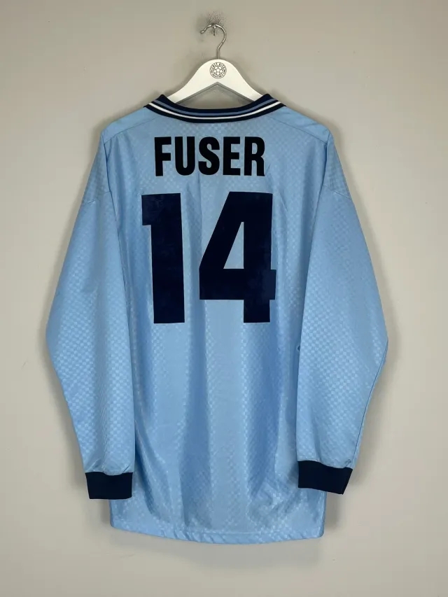 1995/96 LAZIO FUSER #14 *MATCH ISSUE* L/S HOME SHIRT (L) UMBRO | CULT KITS