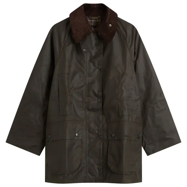 Barbour Women's Beaufort Wax Jacket Olive/Classic