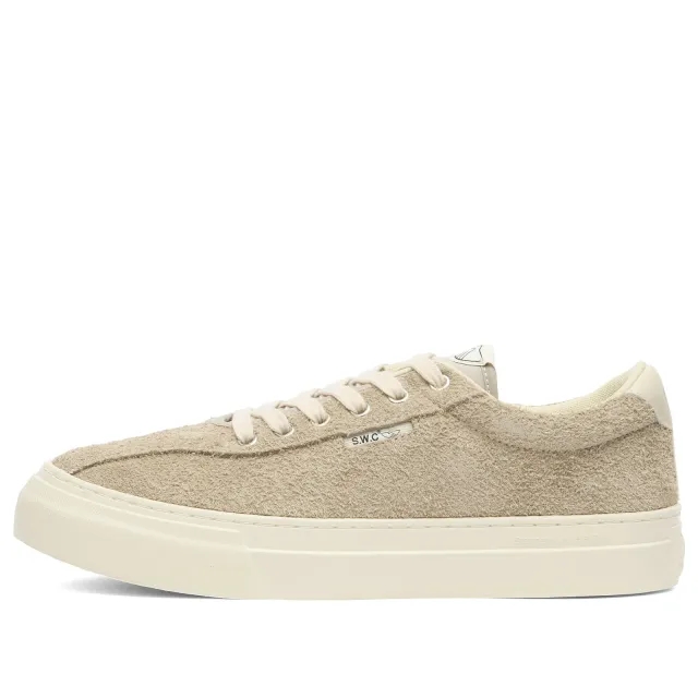 Stepney Workers Club Men's Dellow 02 Suede Sneaker Taupe