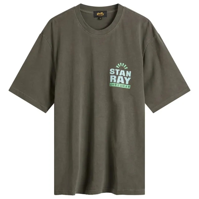 Stan Ray Men's Reg T-Shirt Washed Black