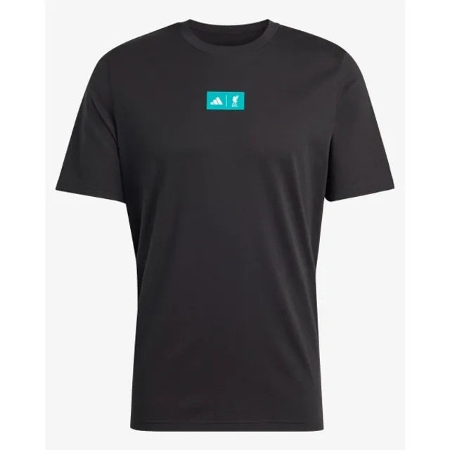 LFC adidas Mens 25/26 Graphic Tee Black