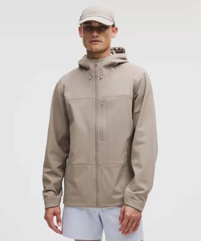 lululemon – Men's Cross Chill City-to-Trail Jacket – Color Grey/Khaki – Size Large