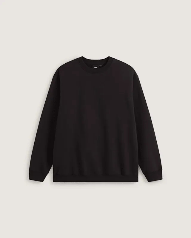 Vans - Scripted Vans Crew Sweatshirt, Man, Black