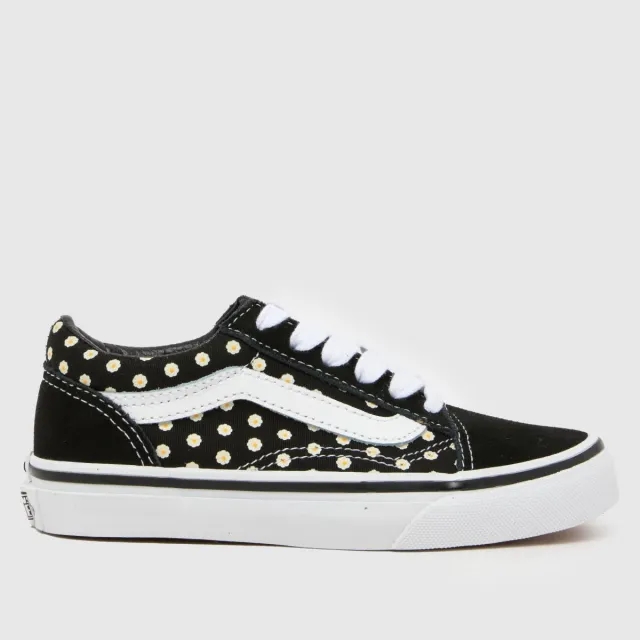 Vans - Kids Old Skool Shoes (4-8 Years), Black