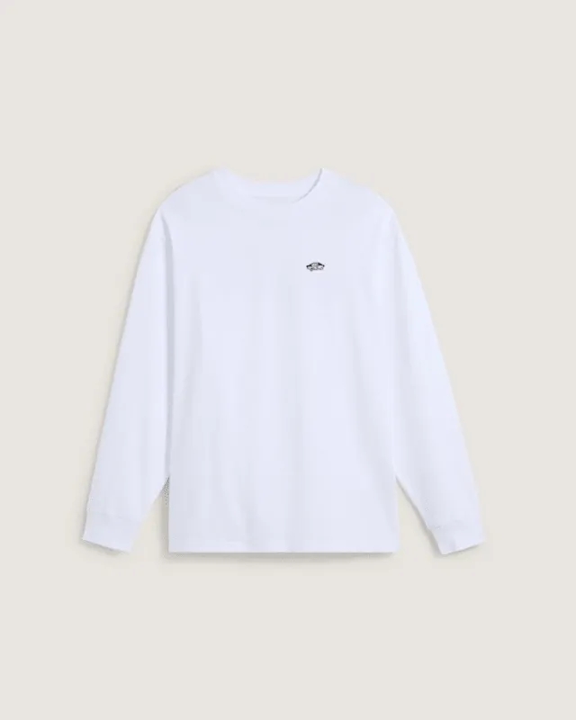 Vans - Style 76 Long Sleeve T-Shirt, Man, White