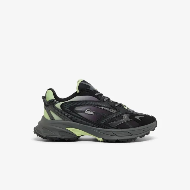 Lacoste Men’s L003 Neo Shot Sneakers - Black / Light Green