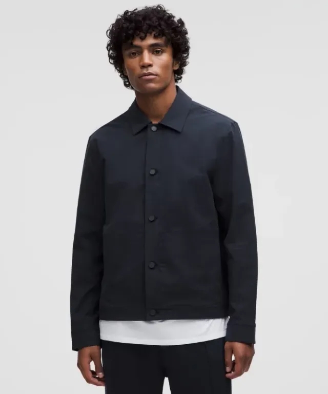 lululemon – Men's VersaTwill Button-Up Jacket – Color Blue – Size Large