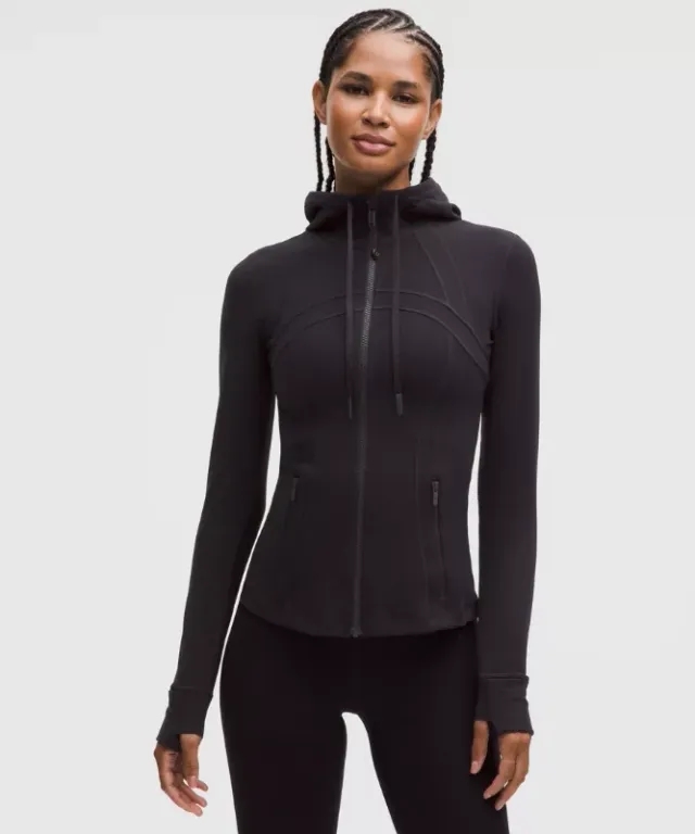 lululemon – Women's Define Hooded Jacket Nulu – Color Black – Size 2