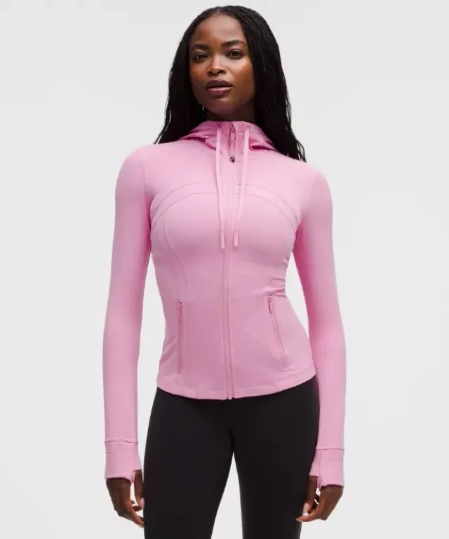 lululemon – Women's Define Hooded Jacket Nulu – Color Pink – Size 14