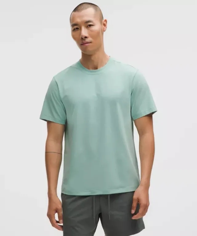 lululemon – Men's Zeroed In Short-Sleeve Shirt – Color Green – Size Large