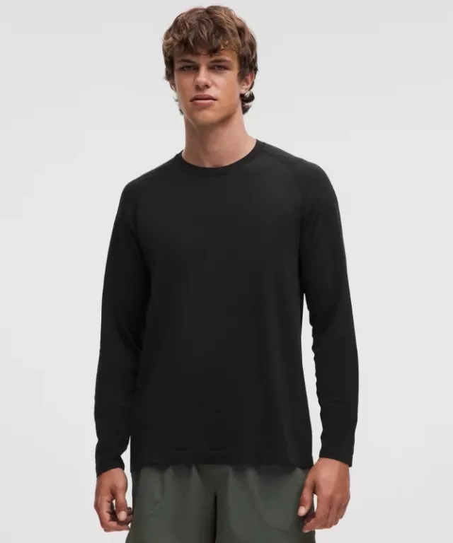 lululemon – Men's Metal Vent Tech Long-Sleeve Shirt – Color Black – Size XS