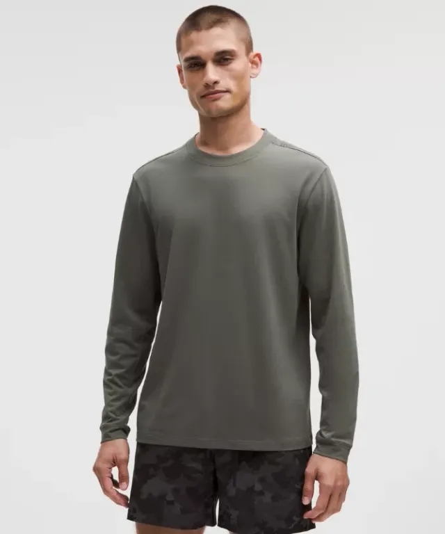 lululemon – Men's Zeroed In Long-Sleeve Shirt – Color Green – Size Medium