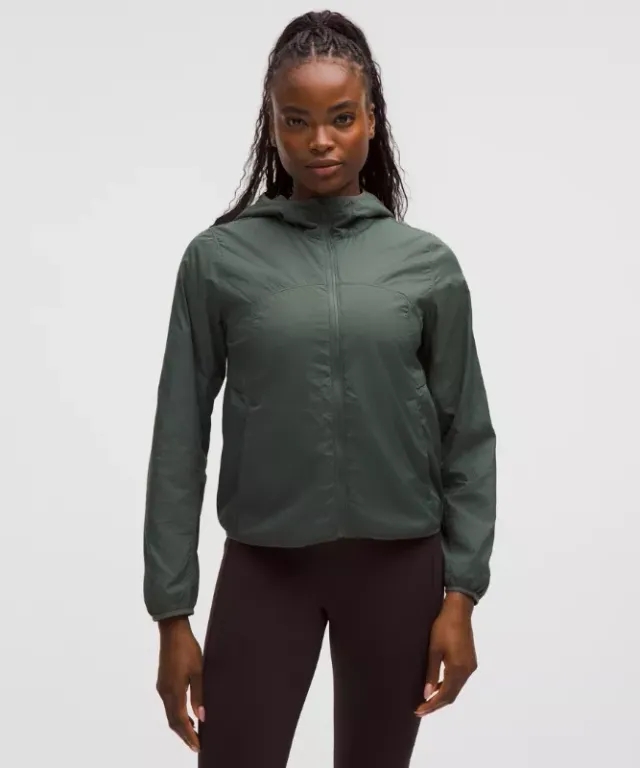 lululemon – Women’s InsulEight Cold-Weather Run Shell – Color Green – Size Large