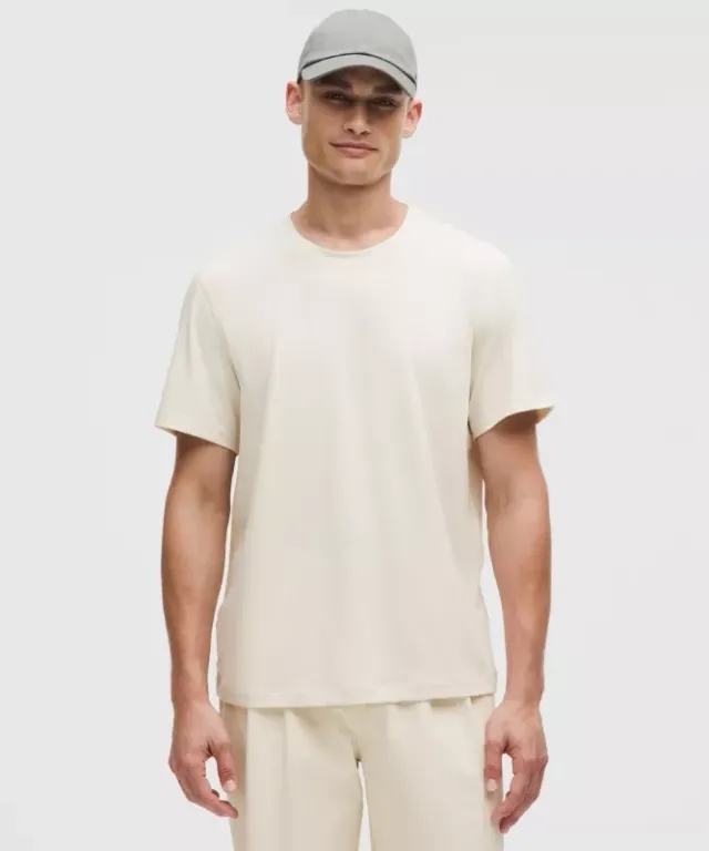 lululemon – Men's Soft Jersey Short-Sleeve Shirt – Color White – Size 2XL