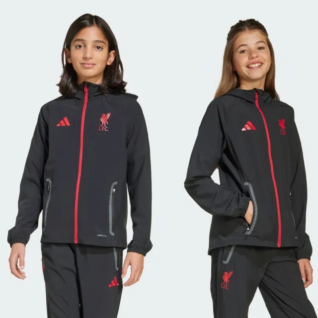 adidas Liverpool FC Tiro 25 Competition Vis Tech Travel Jacket Kids