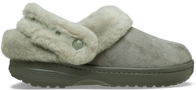 Crocs | Unisex | Classic Unfurgettable Vegan Suede | Clogs | Galactic Grey | W4/M3