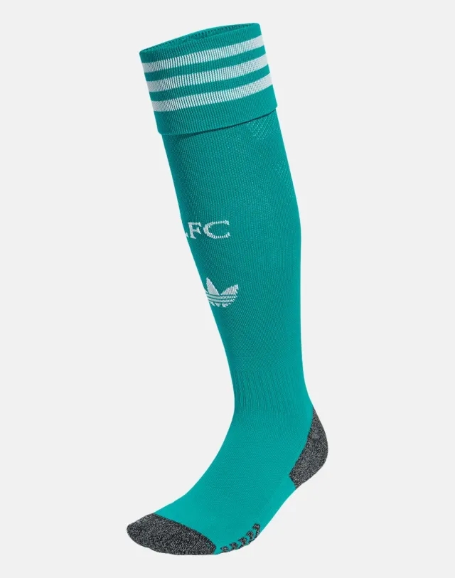 Men's adidas Liverpool Third Sock in Green 
