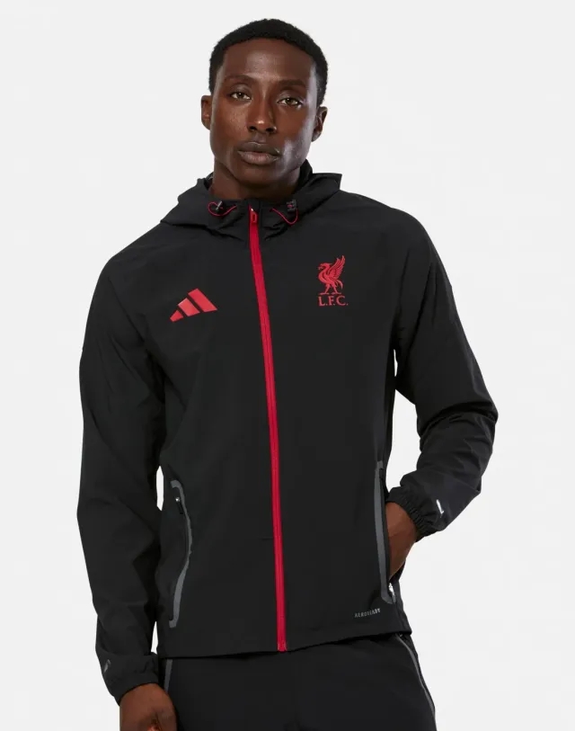 Men's adidas Adults V-Tech Track Jacket in Black 