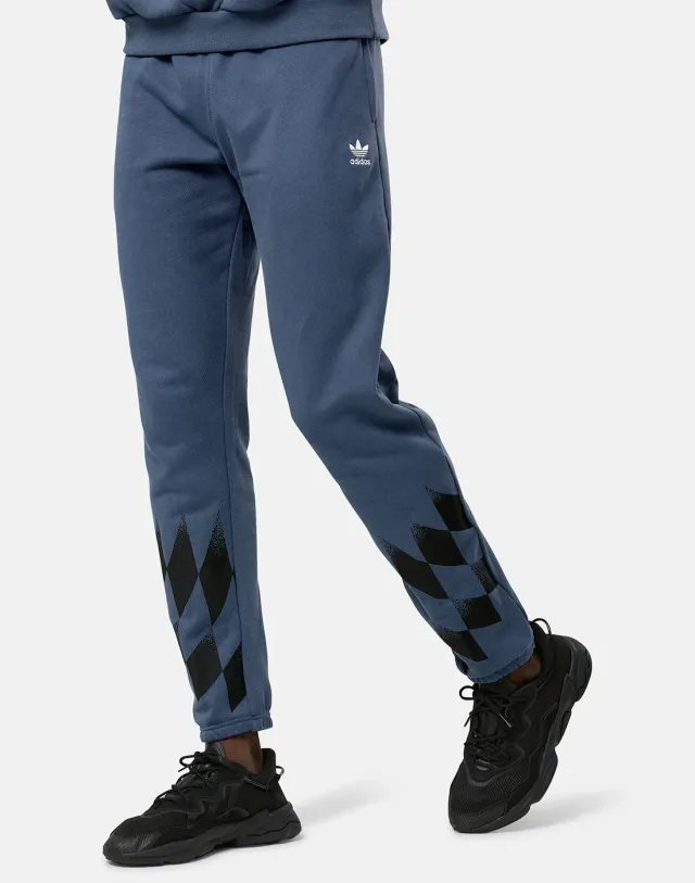 Men's Adidas Originals Rekive Pants Wh in Blue 