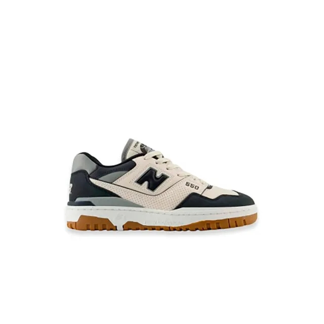 Women's New Balance 550 Trainers Wh in White/Grey 