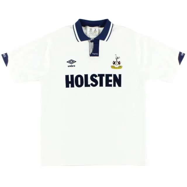 1991-93 Tottenham Umbro Home Shirt XL - Tottenham Hotspur / Excellent 