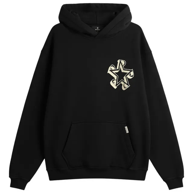Represent Men's Initial Star Hoodie Jet Black