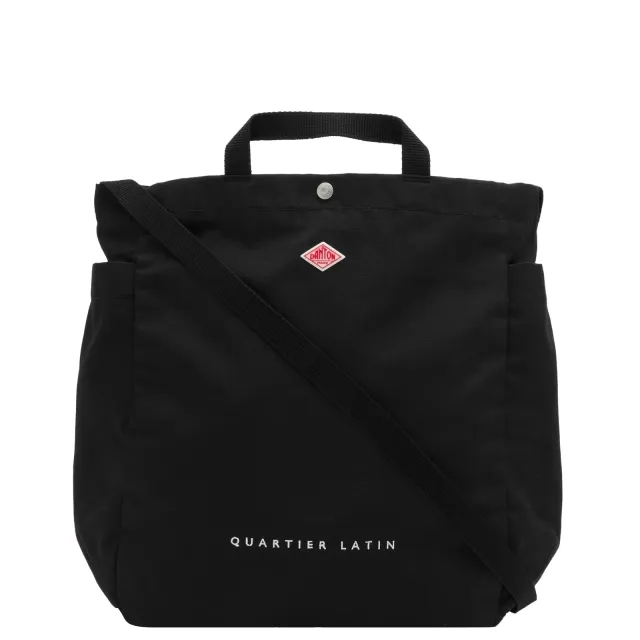 Danton Men's Quartier Latin 2-Way Tote Bag Black