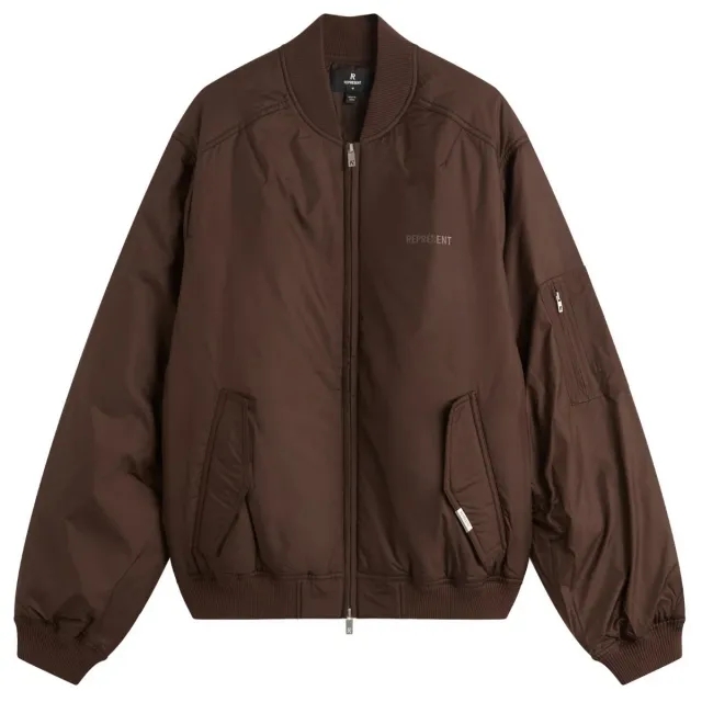 Represent Men's Smart Bomber Jacket Nero
