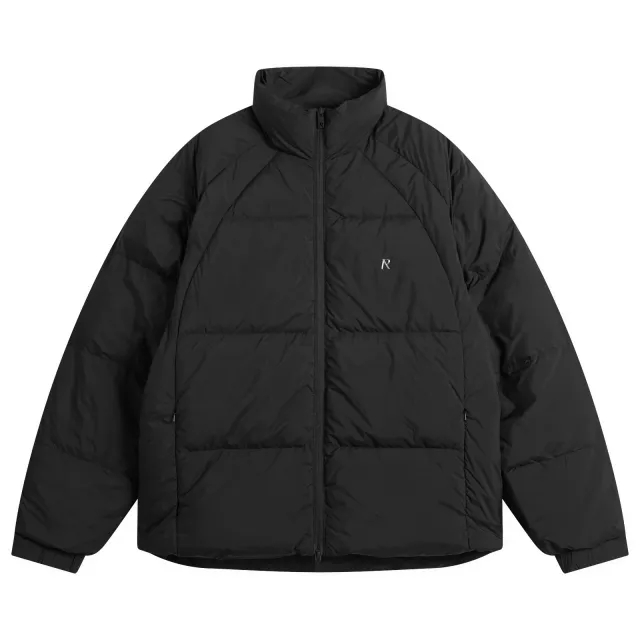 Represent Men's Funnel Neck Puffer Jacket Black