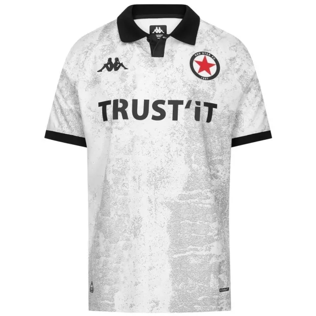 Red Star F.C. Away Shirt 2025/26 - ['White']