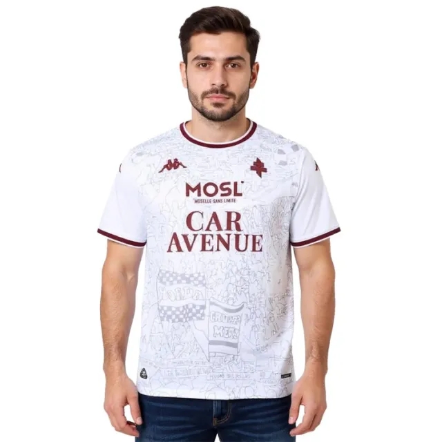 Metz Away Shirt 2025/26 - ['White']