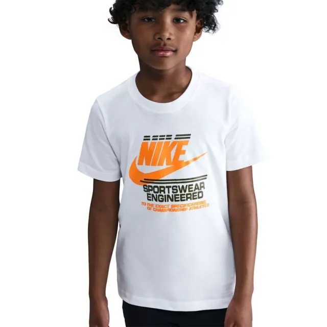 Nike T-Shirt Nsw Brandmark Futura - ['White']