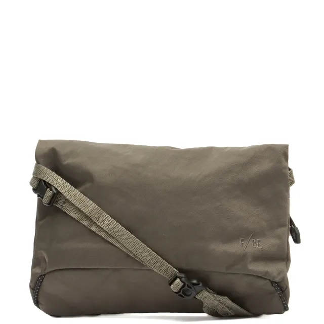 F/CE. Textured Twill Drawstring Sacoche Bag Charcoal