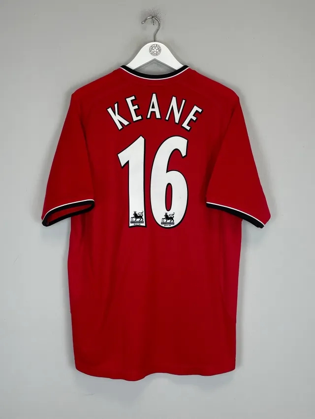 2000/02 MANCHESTER UNITED KEANE #16 HOME SHIRT (L) UMBRO | CULT KITS