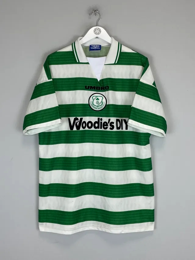 1998/99 SHAMROCK ROVERS HOME SHIRT (XL) UMBRO | CULT KITS