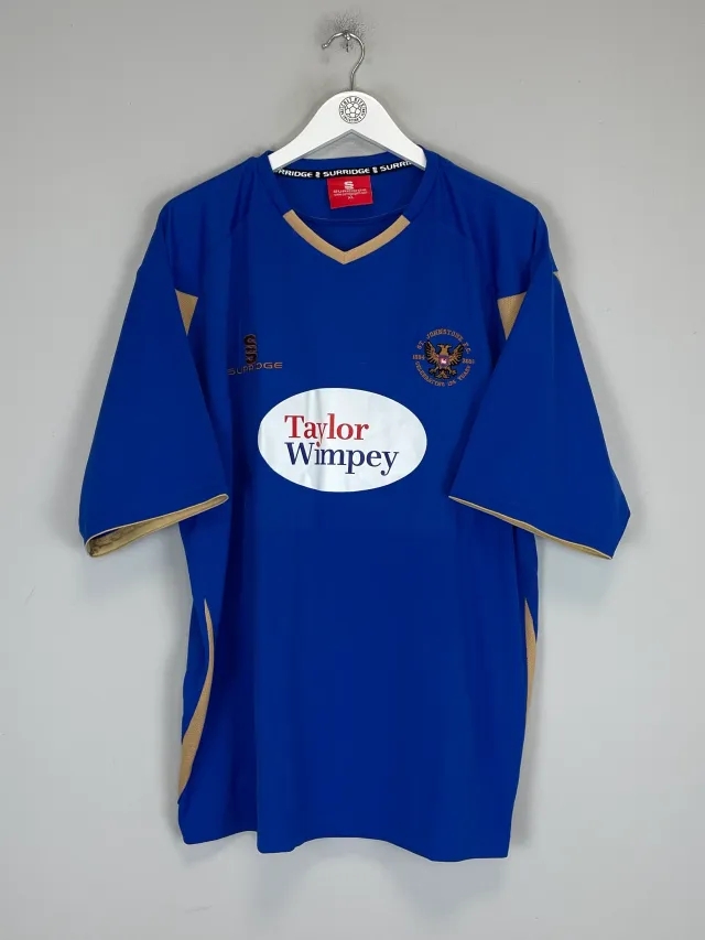 2009/10 ST JOHNSTONE '125 YEARS' HOME SHIRT (XL) SURRIDGE | CULT KITS