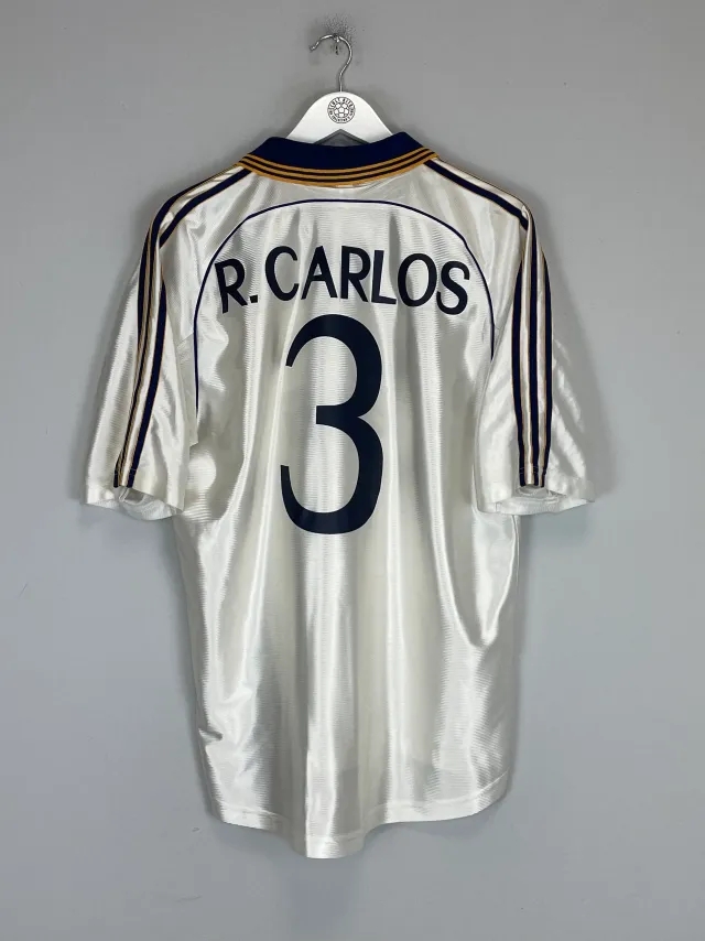 1998/00 REAL MADRID R.CARLOS #3 HOME SHIRT (M) ADIDAS | CULT KITS