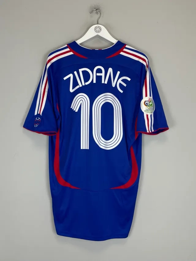 2006/07 FRANCE ZIDANE #10 HOME SHIRT (XL) ADIDAS | CULT KITS