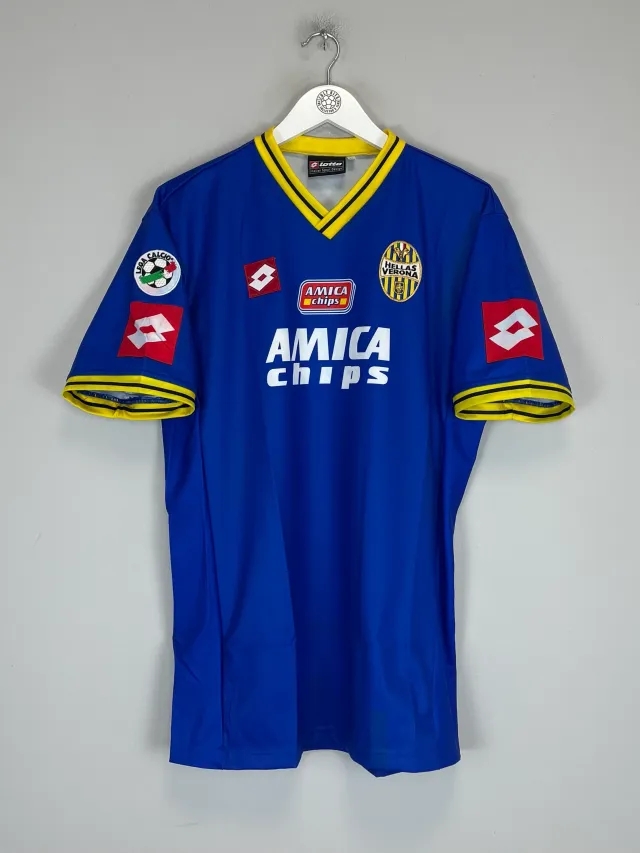 2001/02 HELLAS VERONA HOME SHIRT (XL) LOTTO | CULT KITS