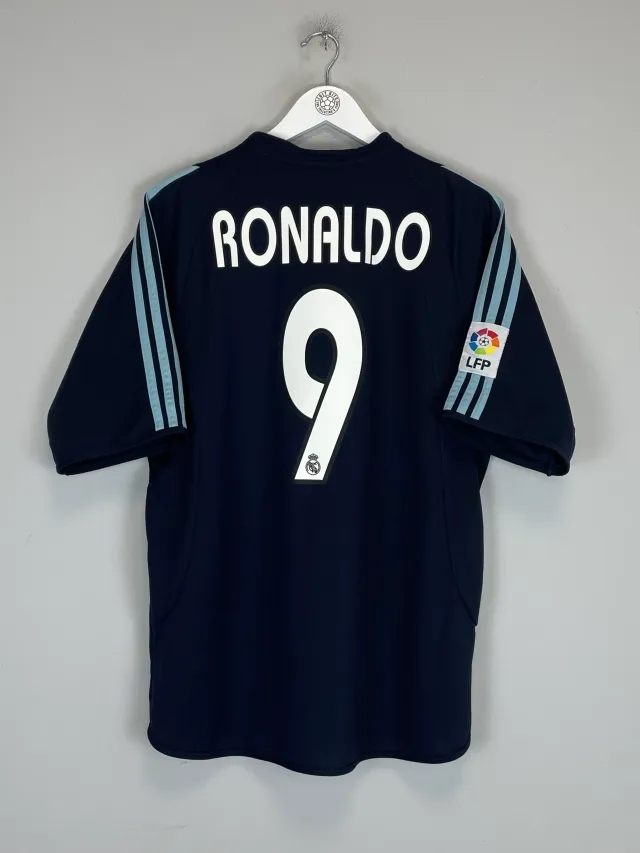 2003/04 REAL MADRID RONALDO #9 AWAY SHIRT (M) ADIDAS | CULT KITS