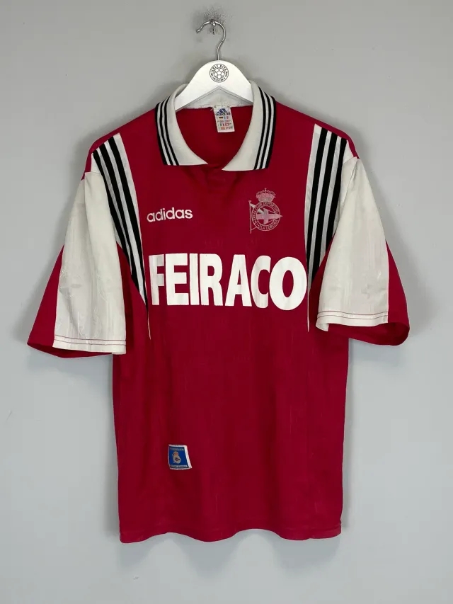 1997/98 DEPORTIVO LA CORUNA AWAY SHIRT (L) ADIDAS | CULT KITS
