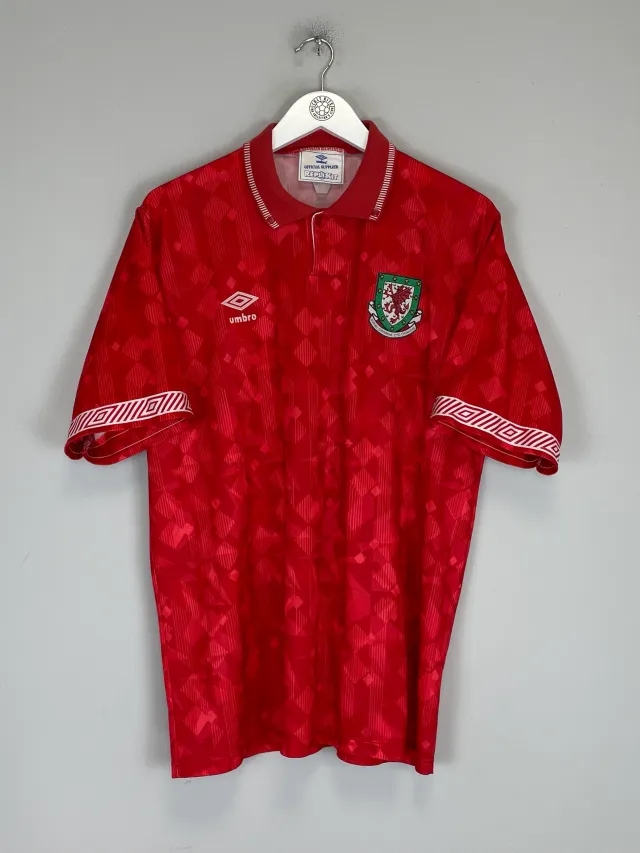 1990/92 WALES HOME SHIRT (L) UMBRO | CULT KITS