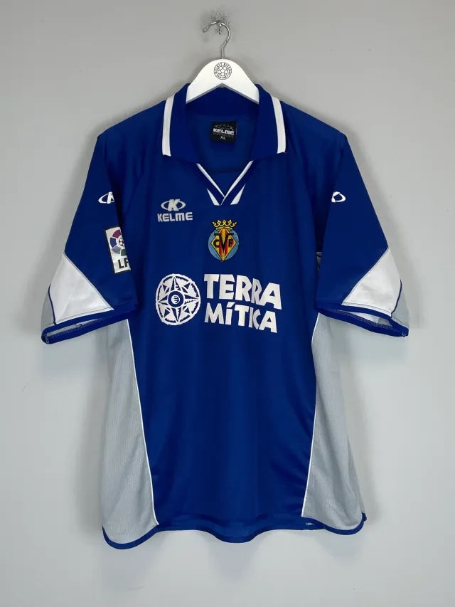2002/03 VILLARREAL #3 AWAY SHIRT (XL) KELME | CULT KITS