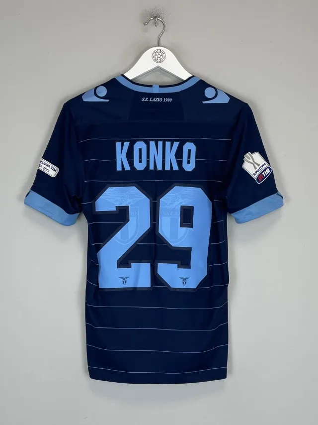 2013/14 LAZIO KONKO #29 *MATCH ISSUE* THIRD SHIRT (M) MACRON | CULT KITS