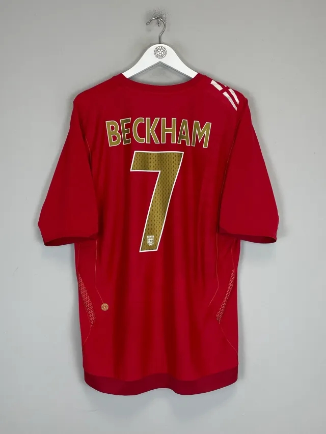 2006/08 ENGLAND BECKHAM #7 AWAY SHIRT (XL) UMBRO | CULT KITS